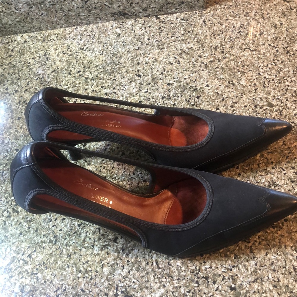 Donald J. Pliner Black Heels